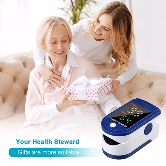 Usine Entrepôt Spot Blood Oxygen Monitoring Home OLED Digital Finger Pulse Oxymeter Lk87