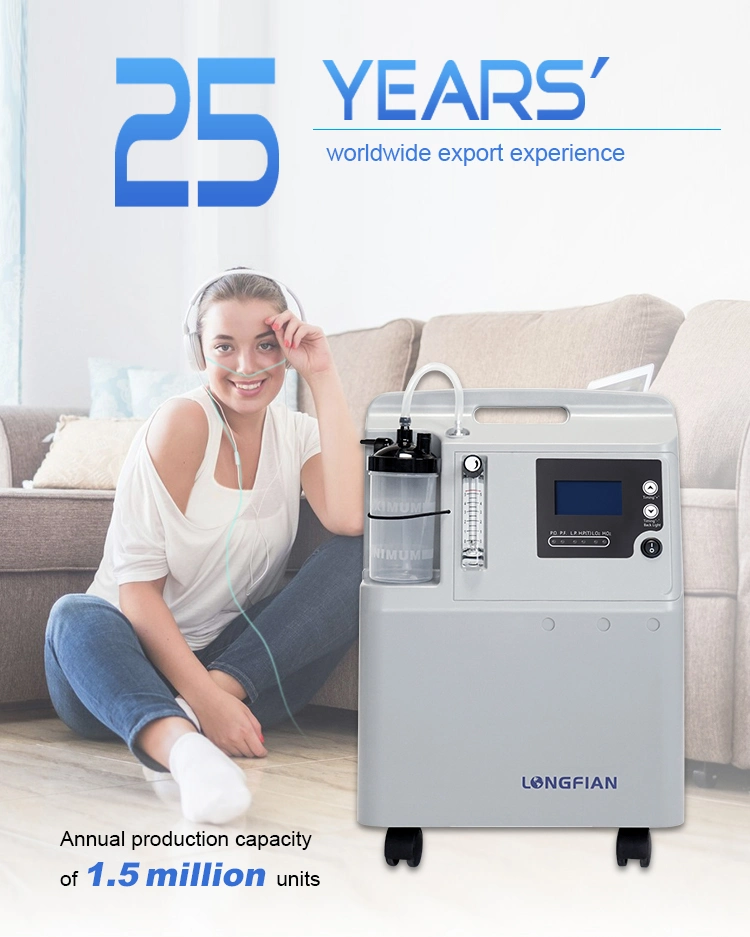 Longfian PSA Electric Smart Portable Oxygen Concentrator 5L in Stock