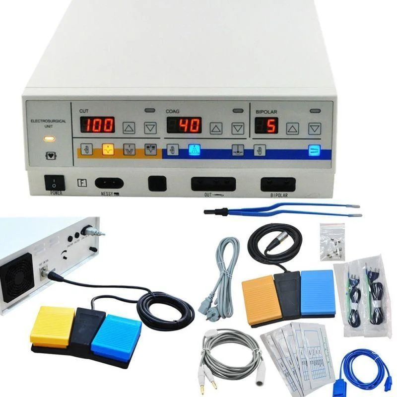 Electrosurgery Diathermy Cautery Bipolar Electrotome Electrosurgical Unit